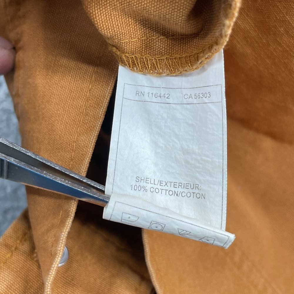 Empyre Canvas Jacket Womens X-Small Tan Barn Chore Field Coat Granola Outdoor - Picture 7 of 9